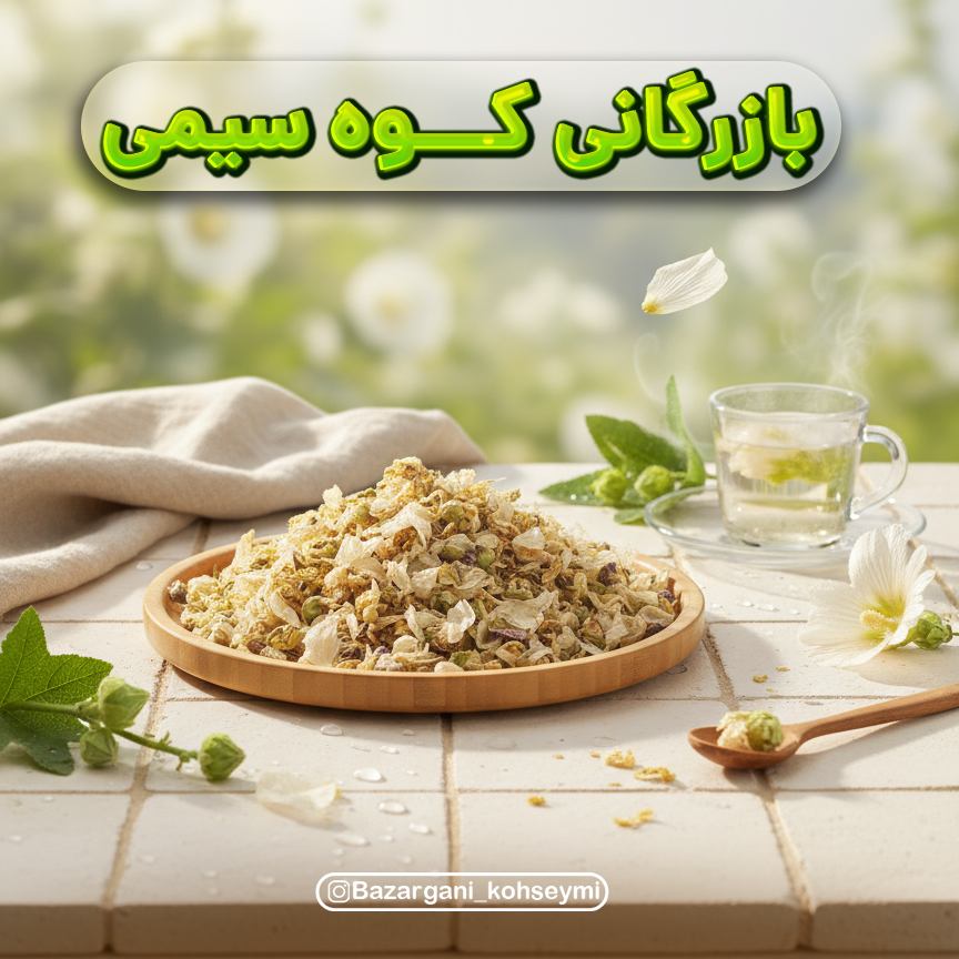 گل ختمی سفید