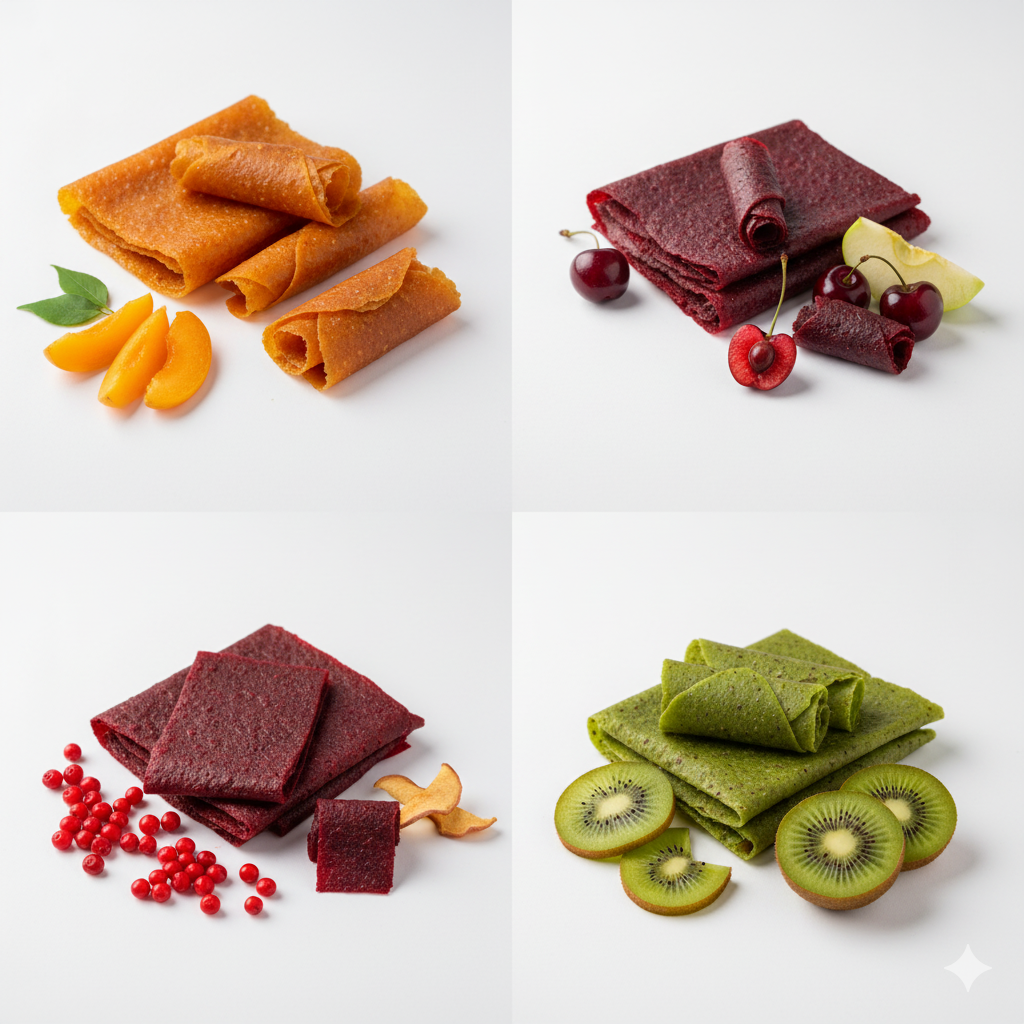 لواشک فله در طعم های مختلف